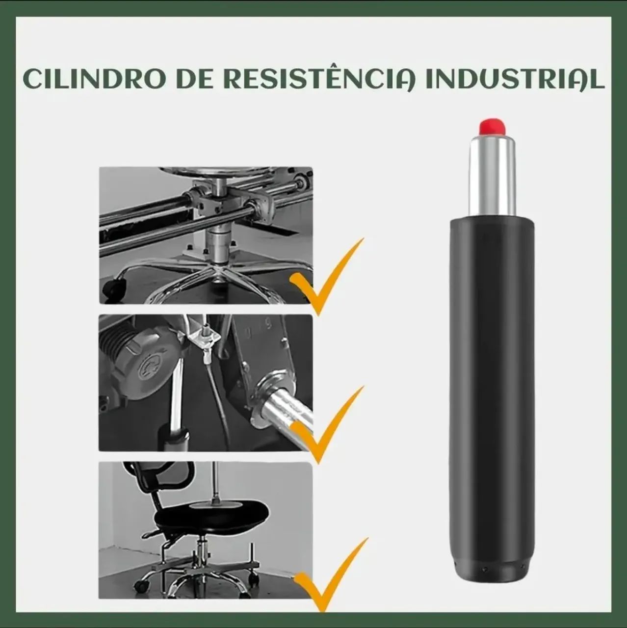Pistão Coluna A Gás Para Cadeiras. - Foto 2