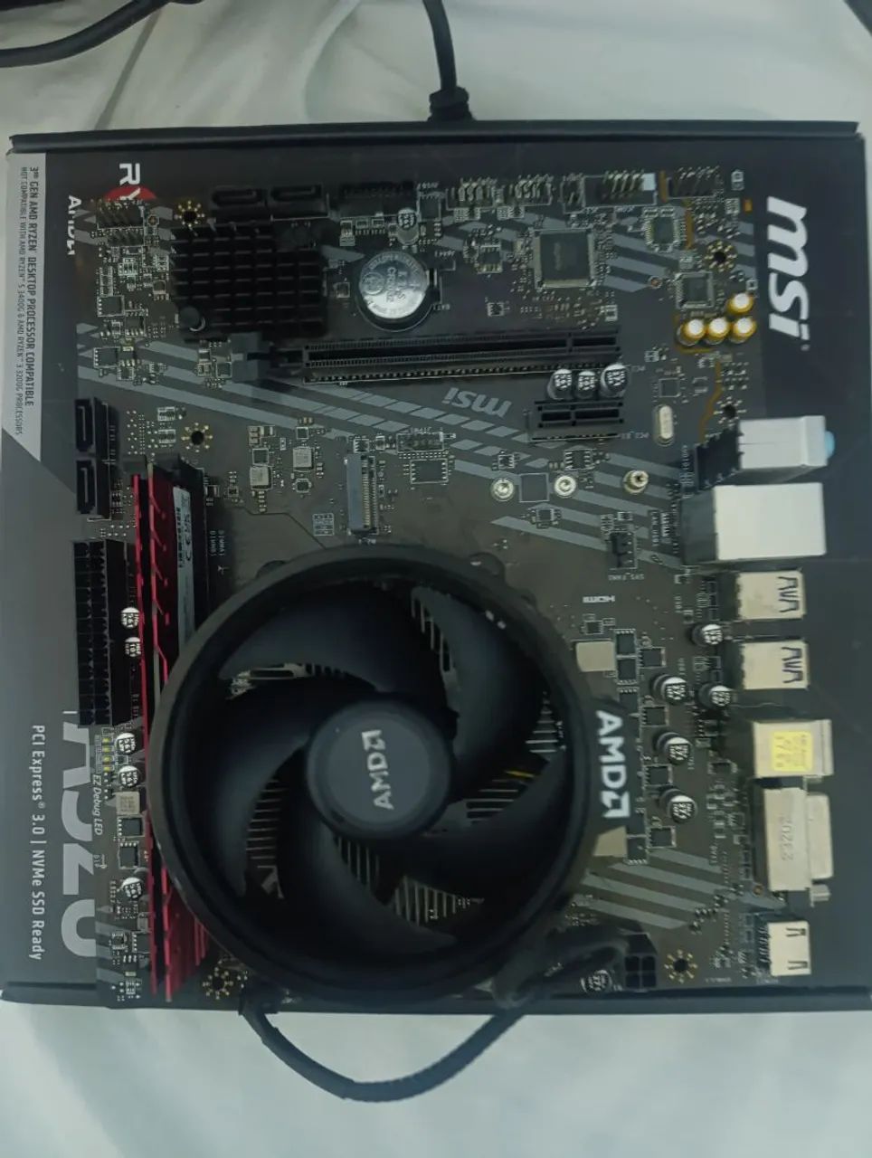 Placa-mãe A520M-A PRO MSI AM4 - Foto 4
