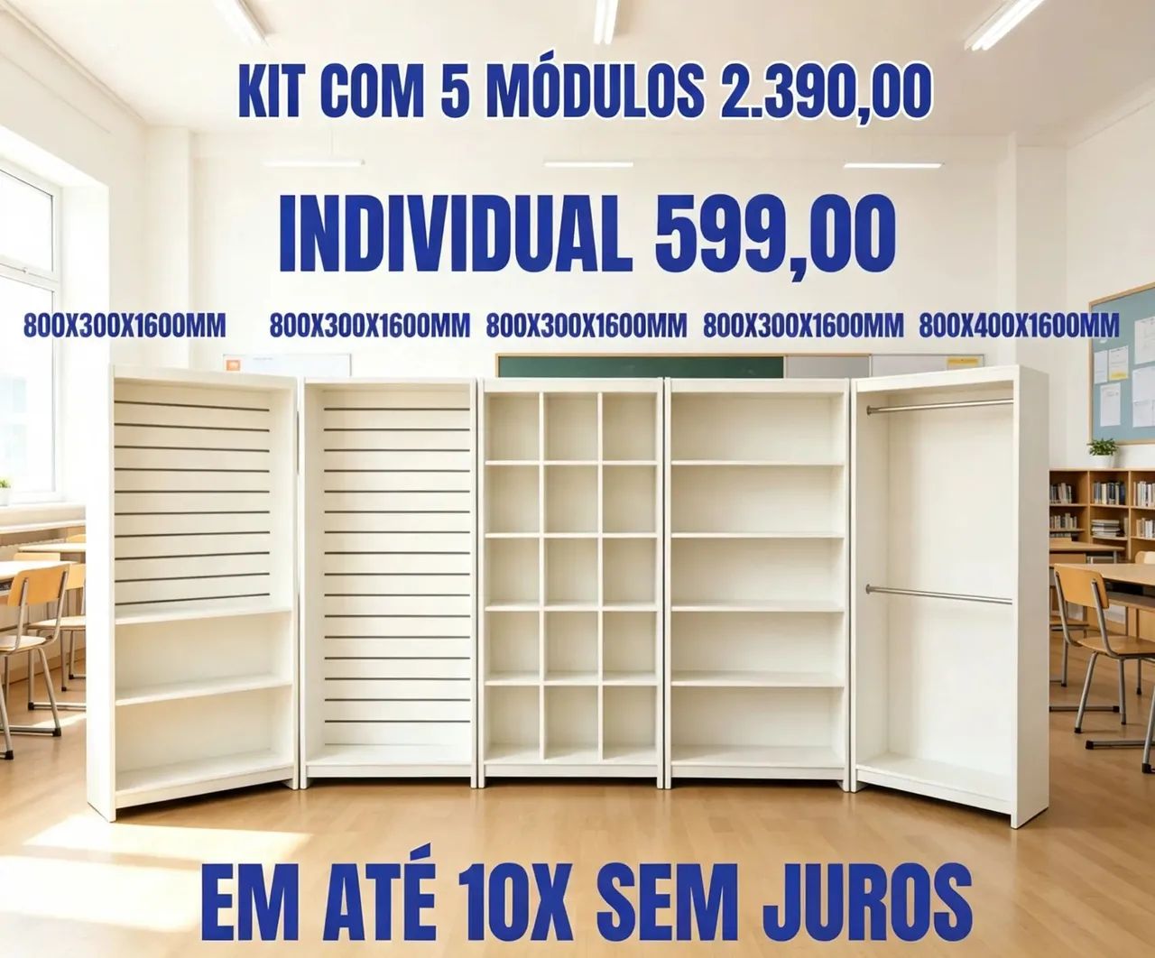 Armários em MDF