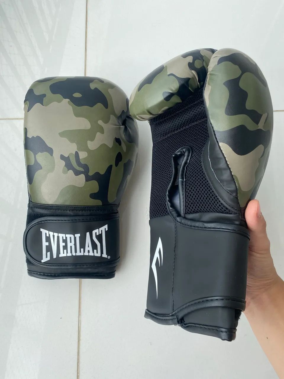 Luva Spark Everlast Boxe/ Muay Thai 14oz - Foto 3