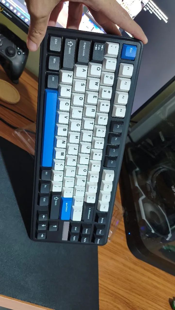Teclado Mecânico Epomaker TH85 - completo na Caixa - Foto 2
