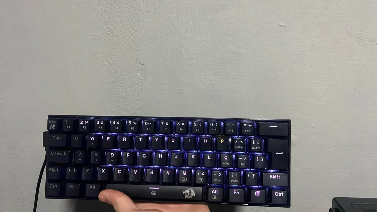 Teclado mecânico Redragon 