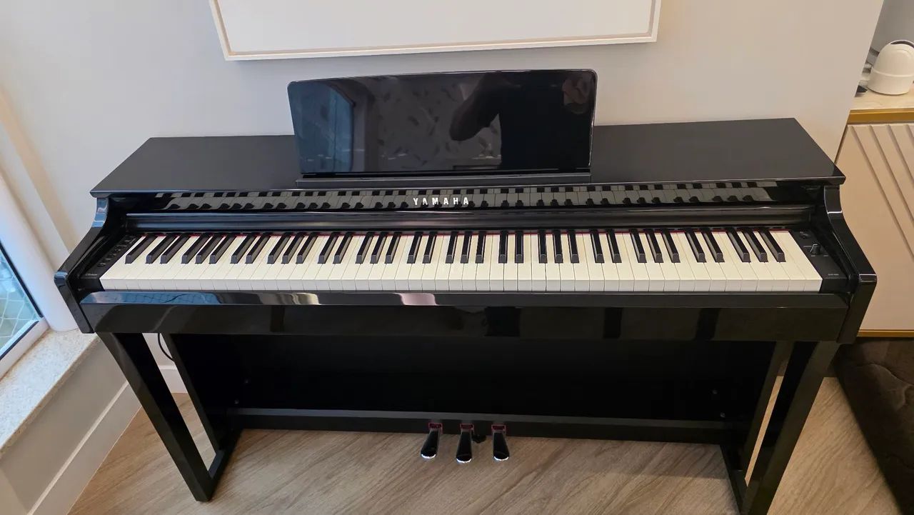 Clavinova Yamaha Clp 625 Pe Polished Ebony Piano Digital - Foto 3