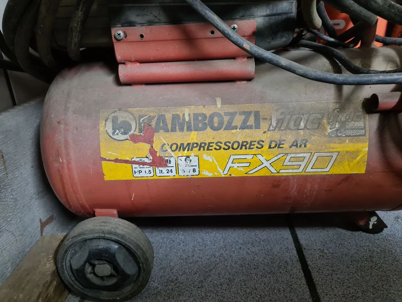 Compressor de Ar Kambozi FX90 115lbs - Foto 5