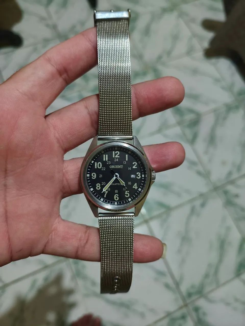 Relógio Orient Fild com 3 pulseiras 