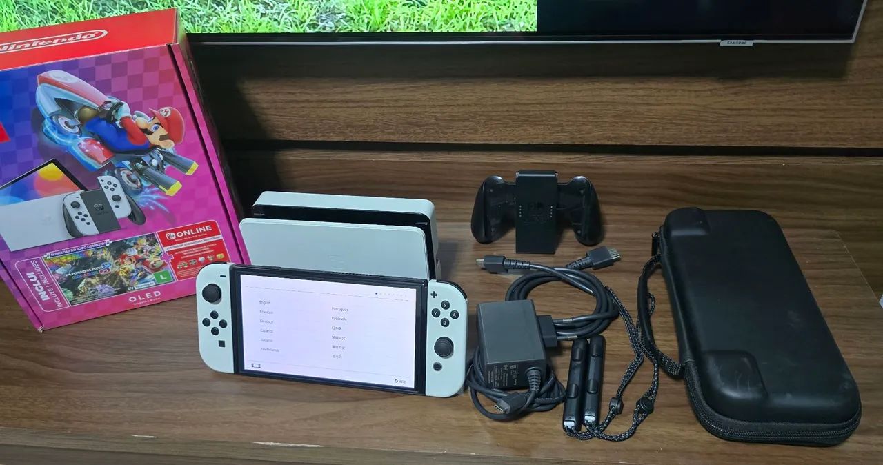Nintendo Switch Oled 64GB Completo