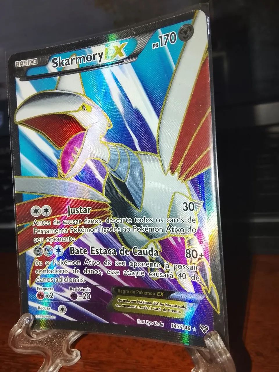 Skarmory EX 145/146 Original Pokémon - Foto 5