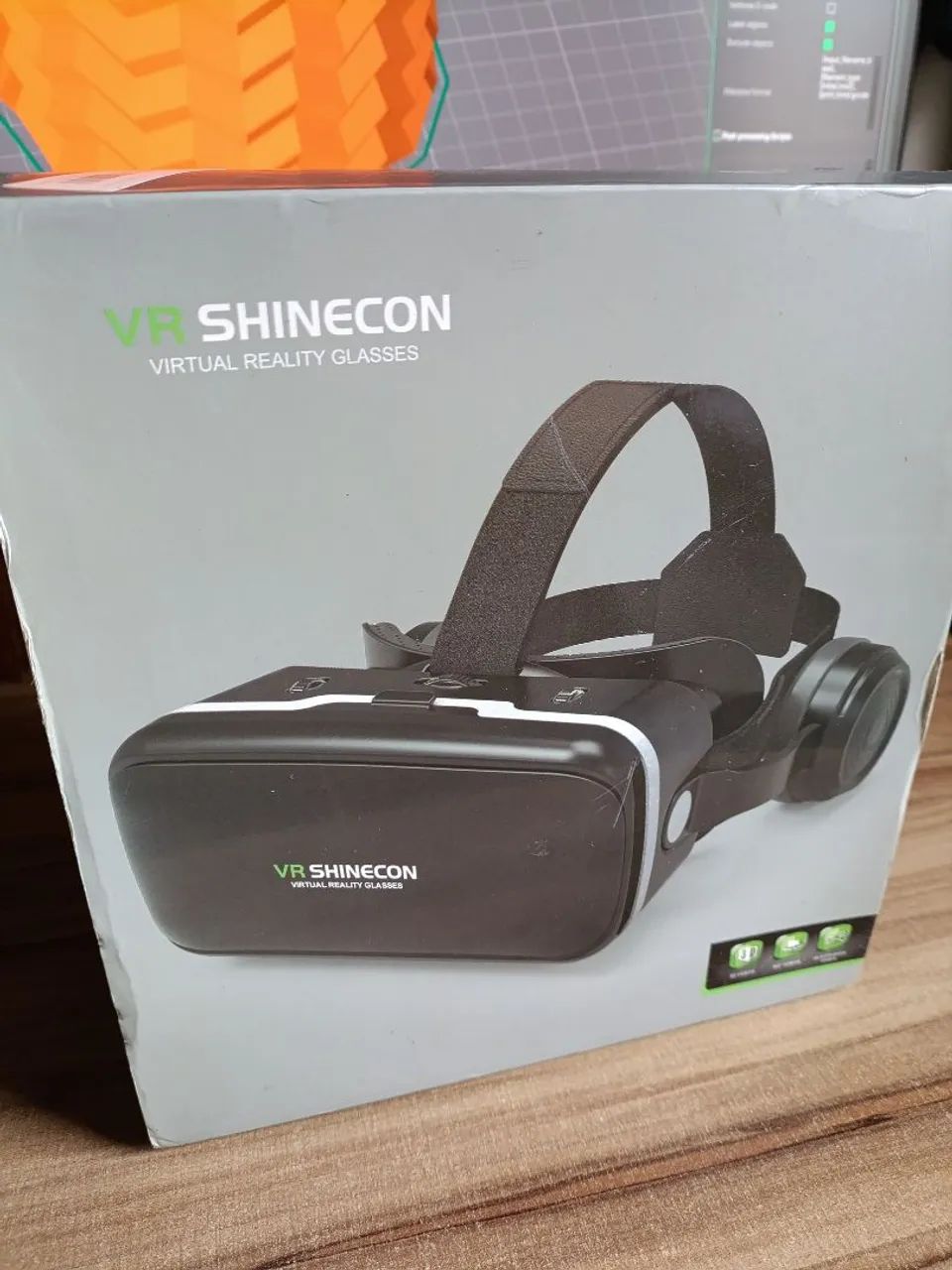 OCULOS VR + Joystick (envio com caixa original)