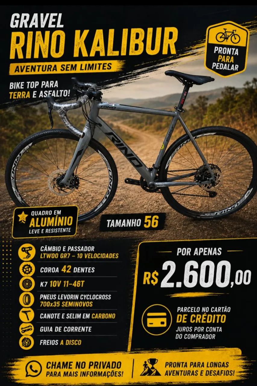 Gravel Rino kalibur 