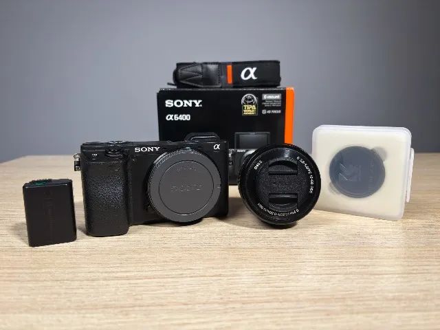 Câmera Sony Alpha a6400 4K (Semi-nova) 