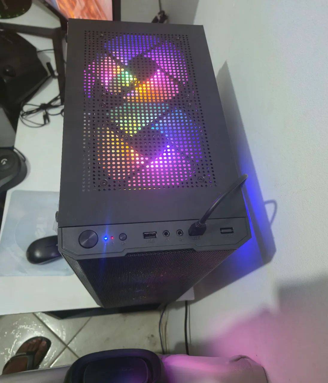 PC gamer Core i5 12a geração 64 ram 4TB de Armazenamento - Foto 3