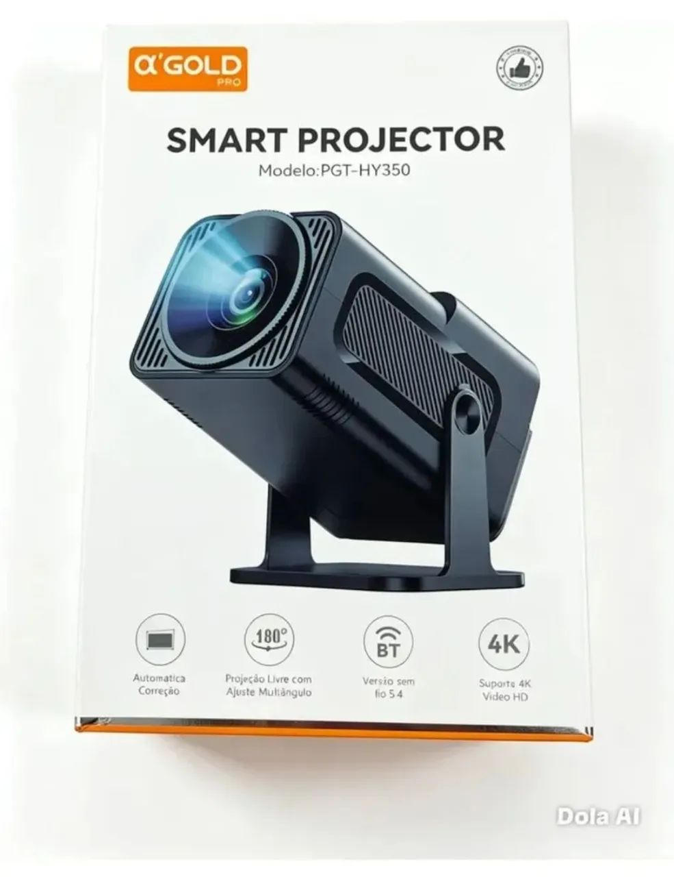 Projetor 4k hy350 aplhagold original - Foto 2