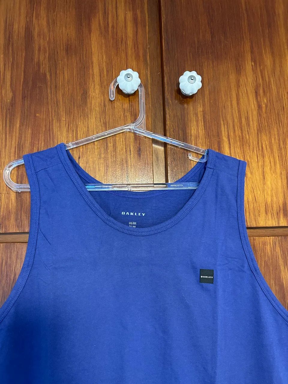 Camisa regata Oakley cor azul TAM M  - Foto 2