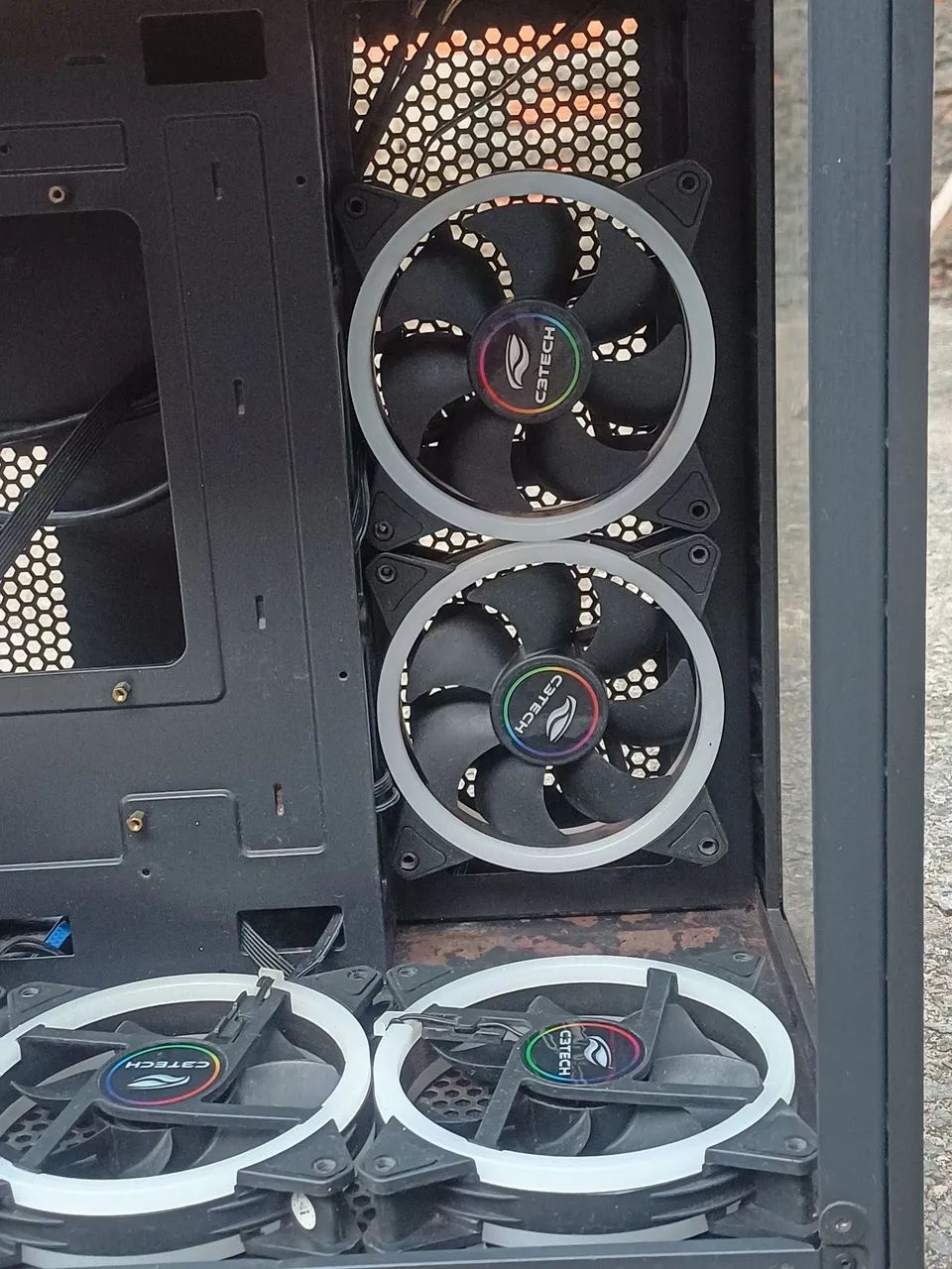 Gabinete Gamer Com fans e controladora  - Foto 2
