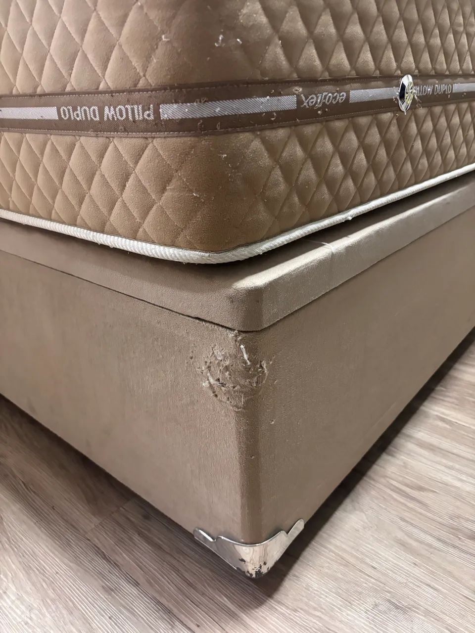 Conjunto cama baú e colchão de mola viuva - Foto 2