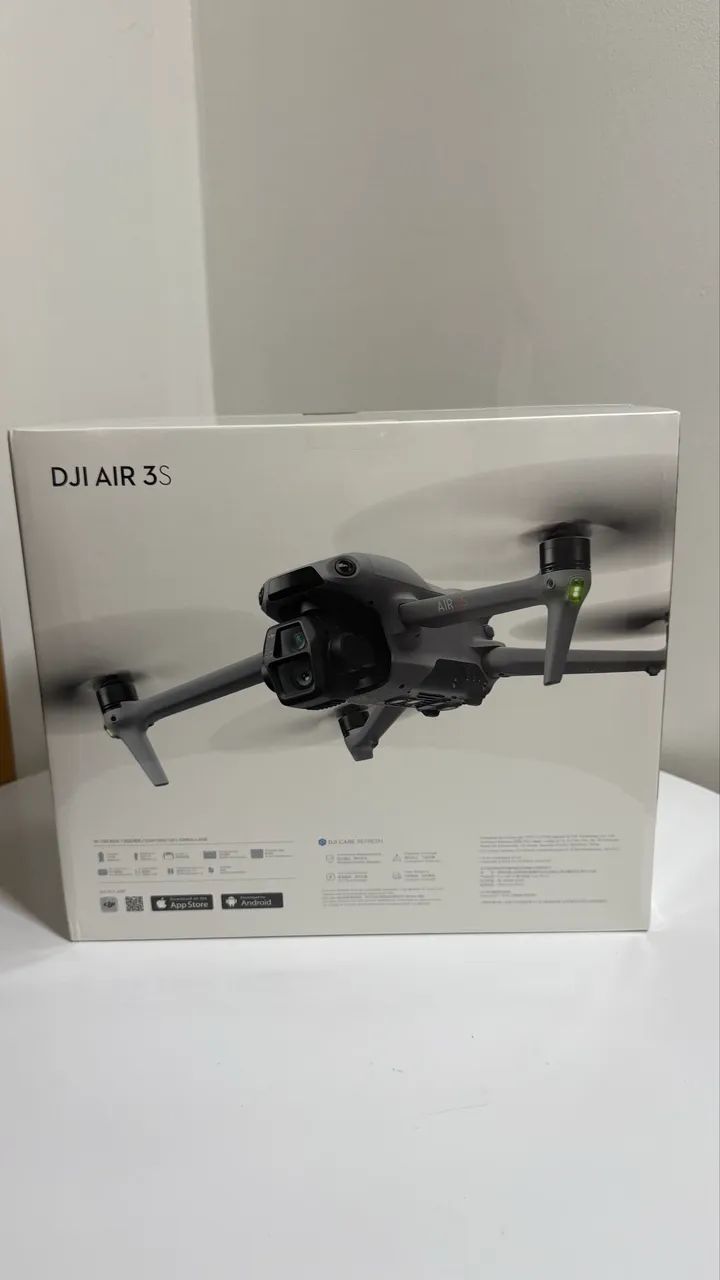 Drone DJI Air 3S Combo com Tela lacrado  - Foto 2