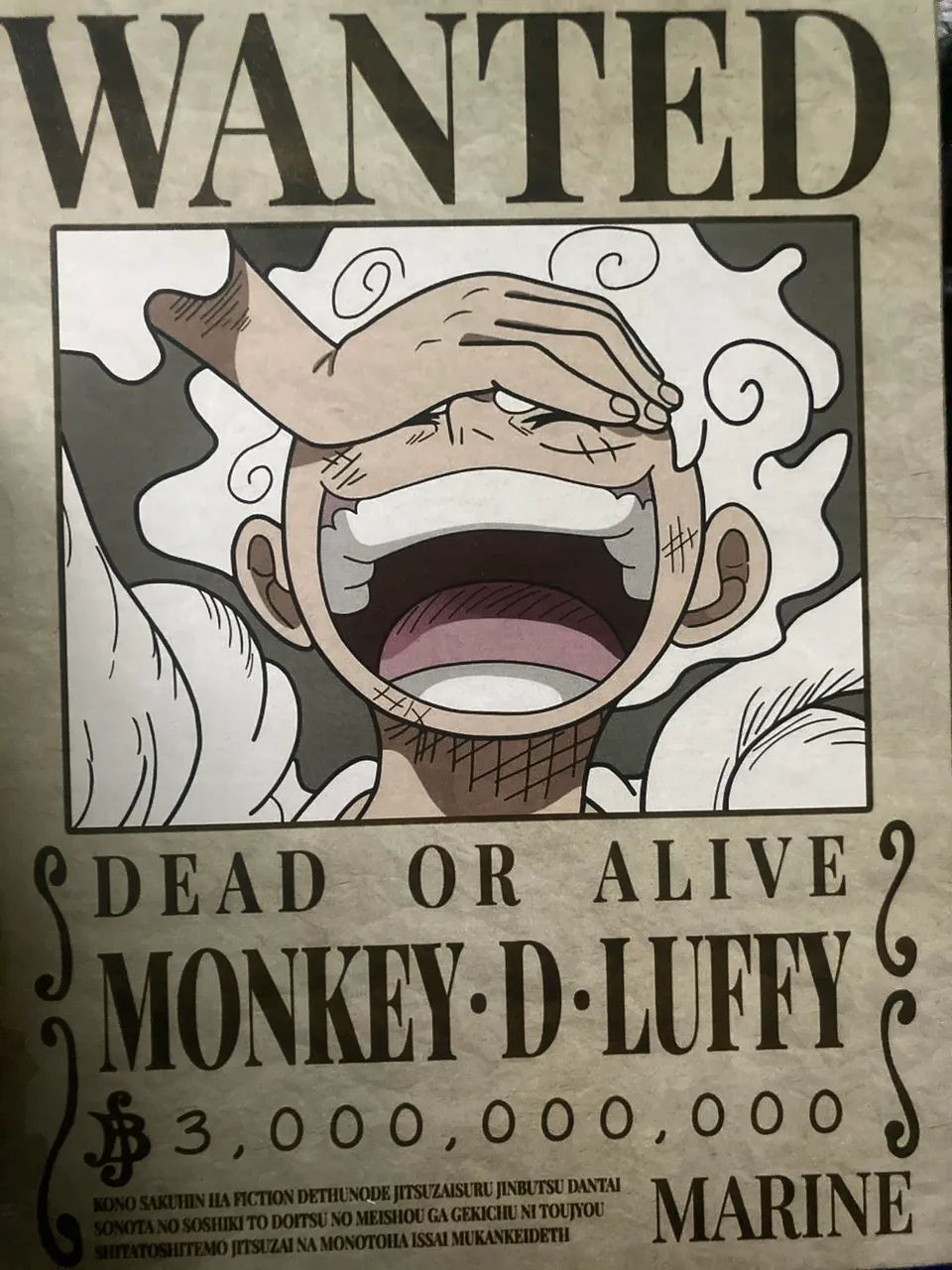 Cartazes de procurado Est. One Piece