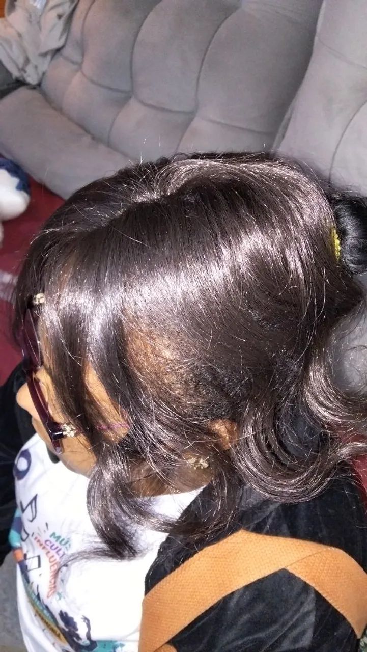 Topo de cabelo humano  - Foto 4