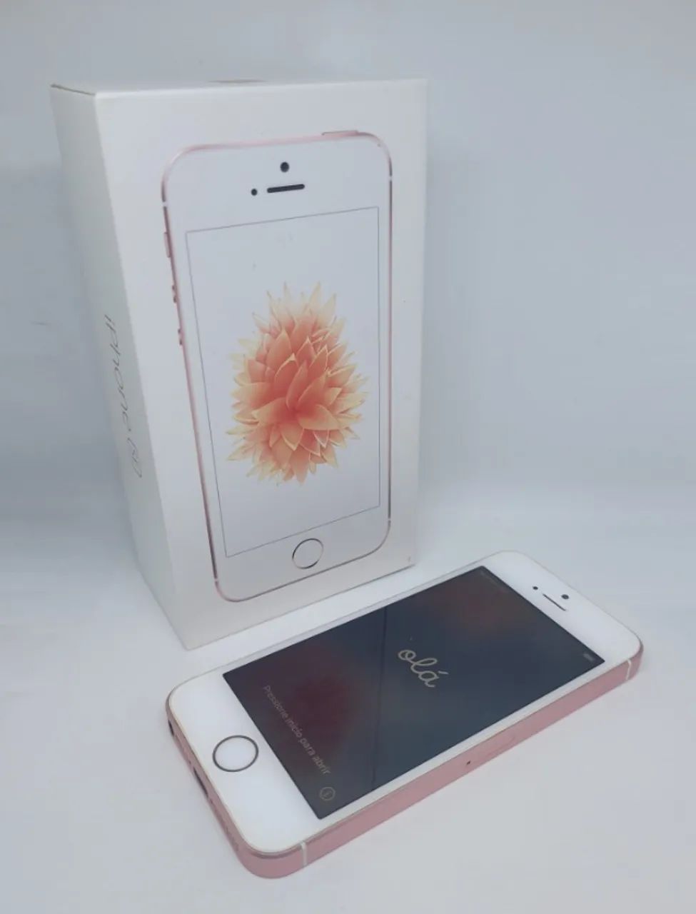 Apple iPhone SE Rose Gold 64GB 2GB Ram Tela 4.7'' Câmera 12Mp Raro
