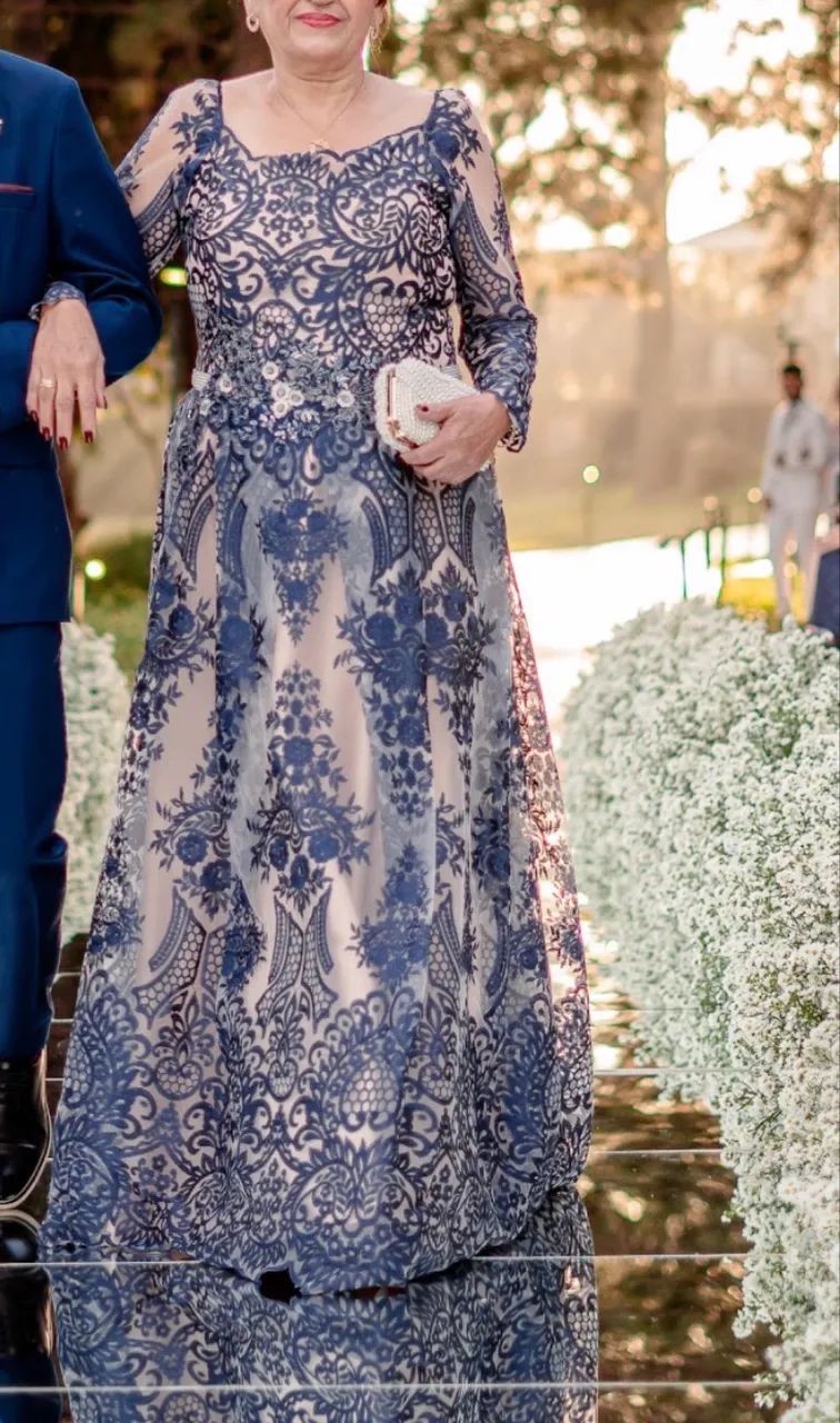 Vestido super elegante de renda - Foto 2