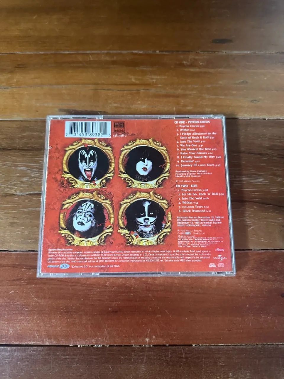 Kiss - CD Duplo - Psycho Circus - Foto 2