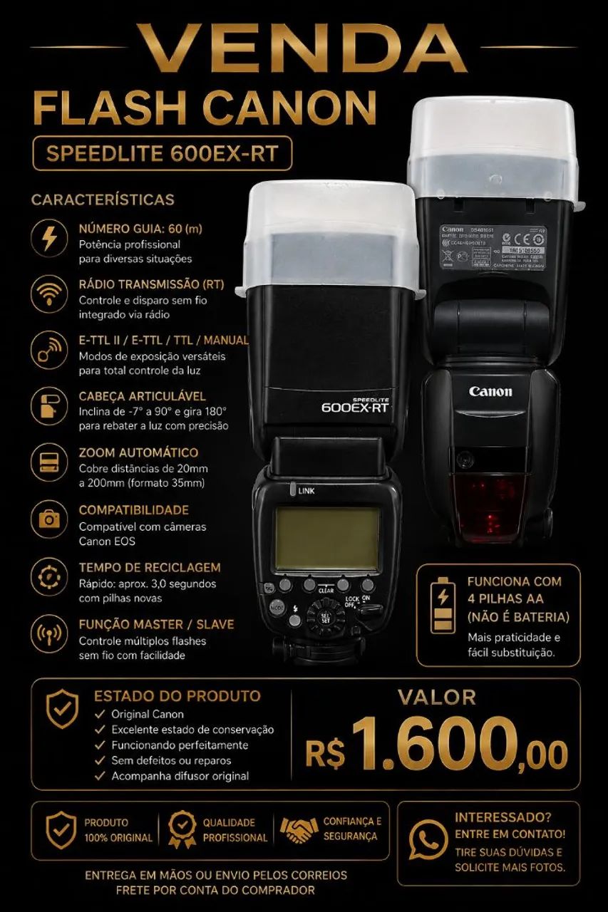 Flash canon