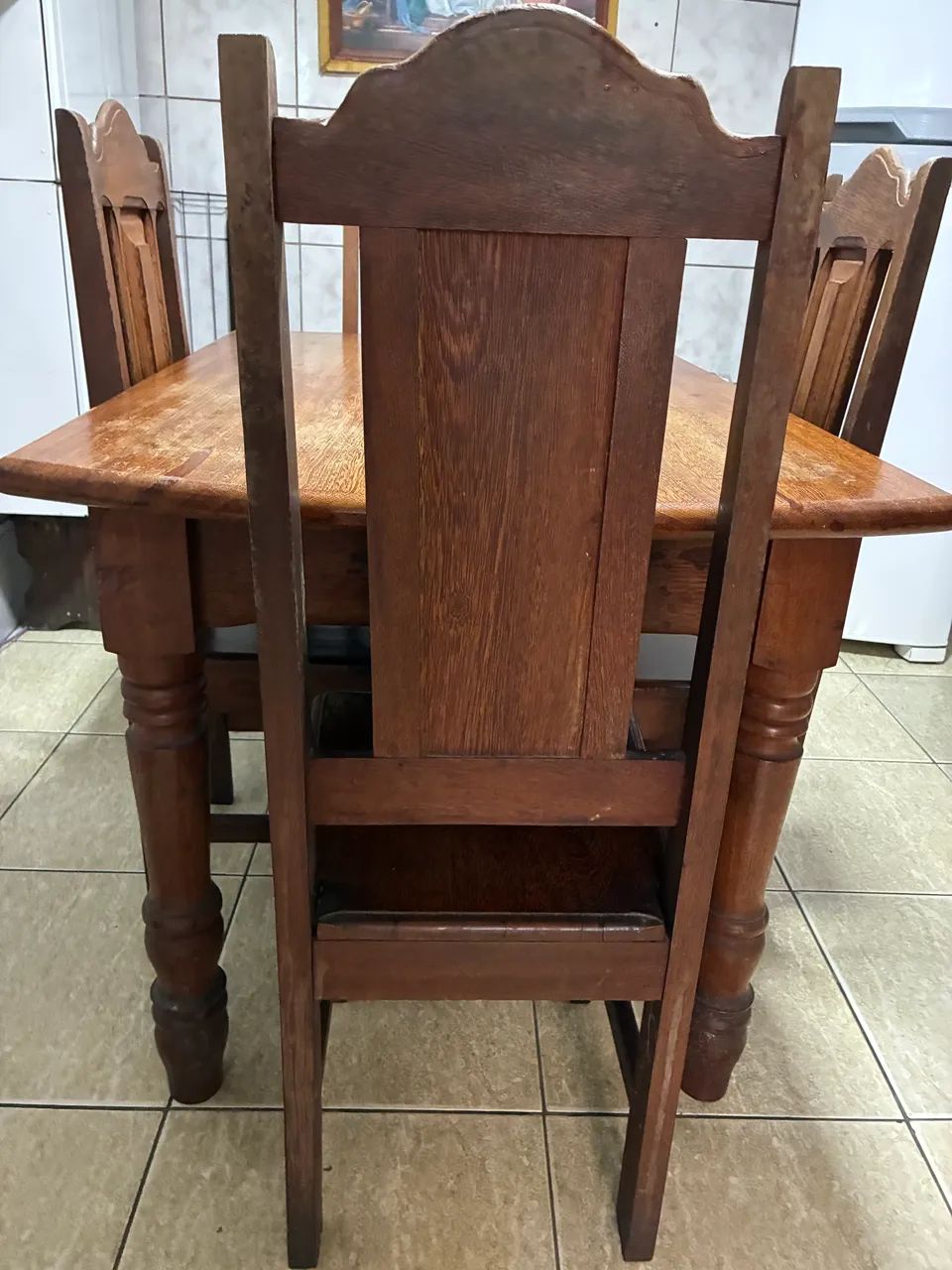 Mesa com cadeiras 4 lugares de Angelim  - Foto 3