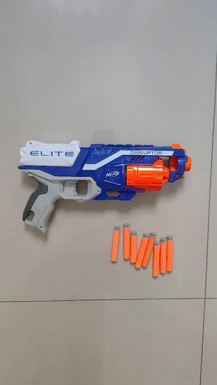 Nerf Elite Disruptor Automática 8 munições