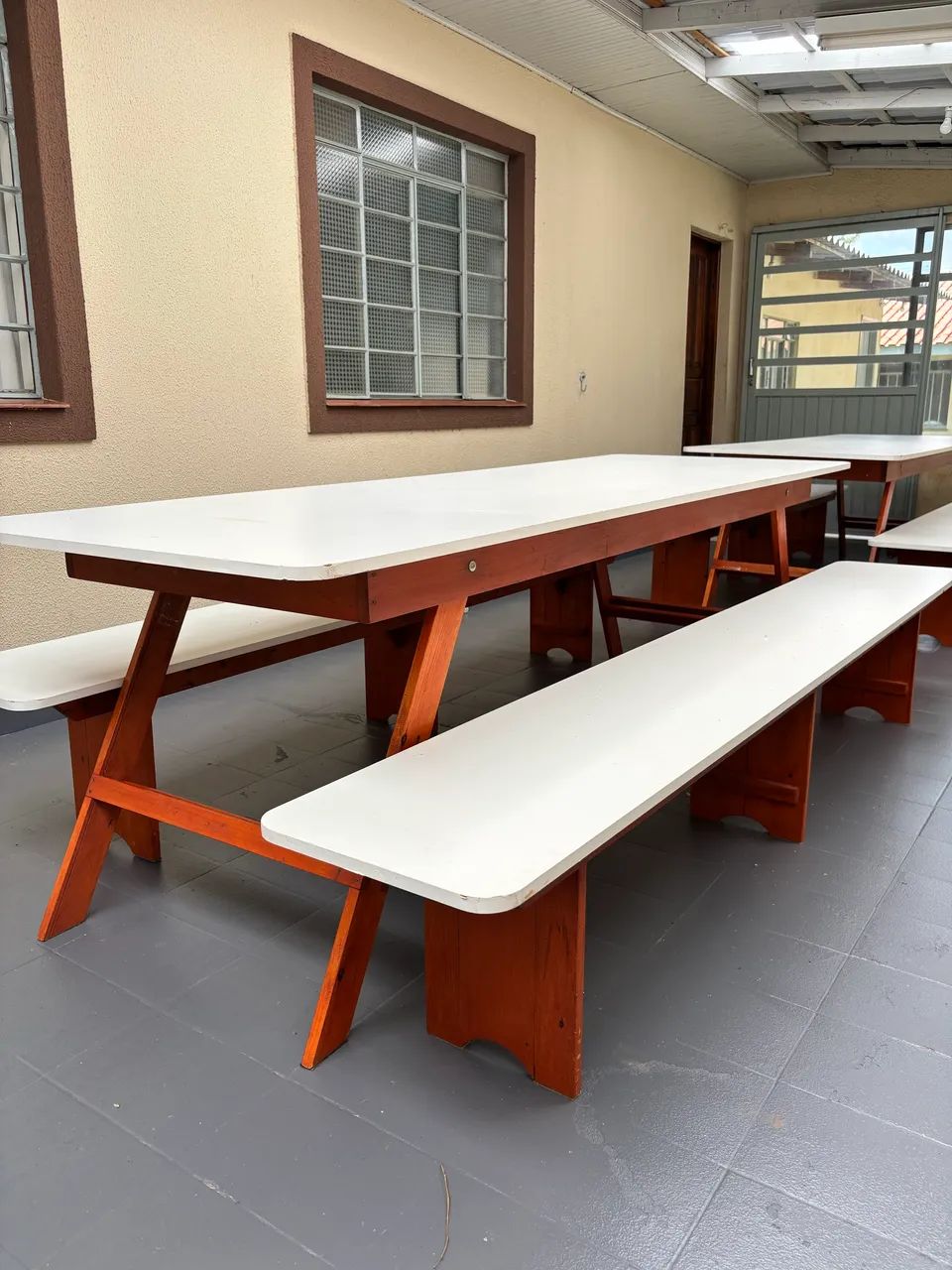 Mesa com bancos  - Foto 5