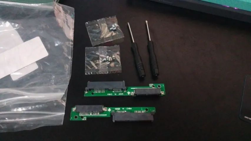 2 Unidades Adaptadores Conectores Caddy Lenovo Sata Idepad. Leia! - Foto 4