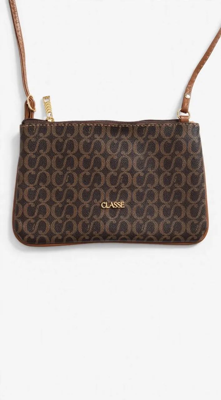 Bolsa lateral pequena estampada linda - Foto 3