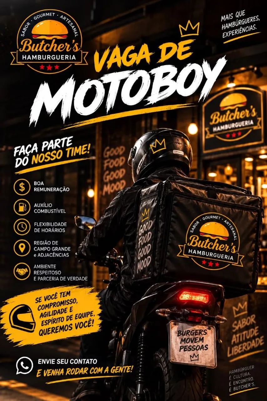 Vaga MotoBoy