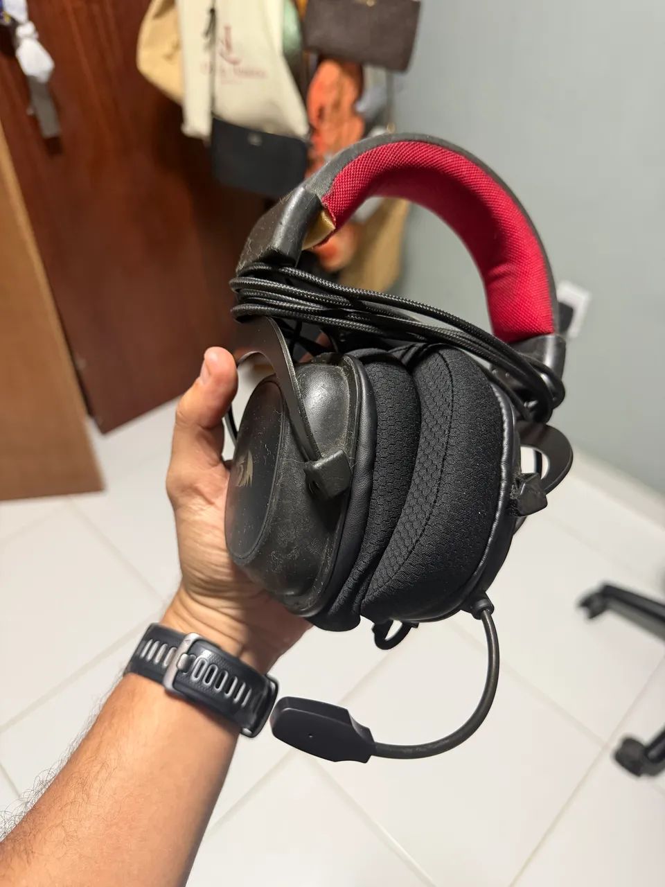 FONE RED DRAGON ZEUS X USADO