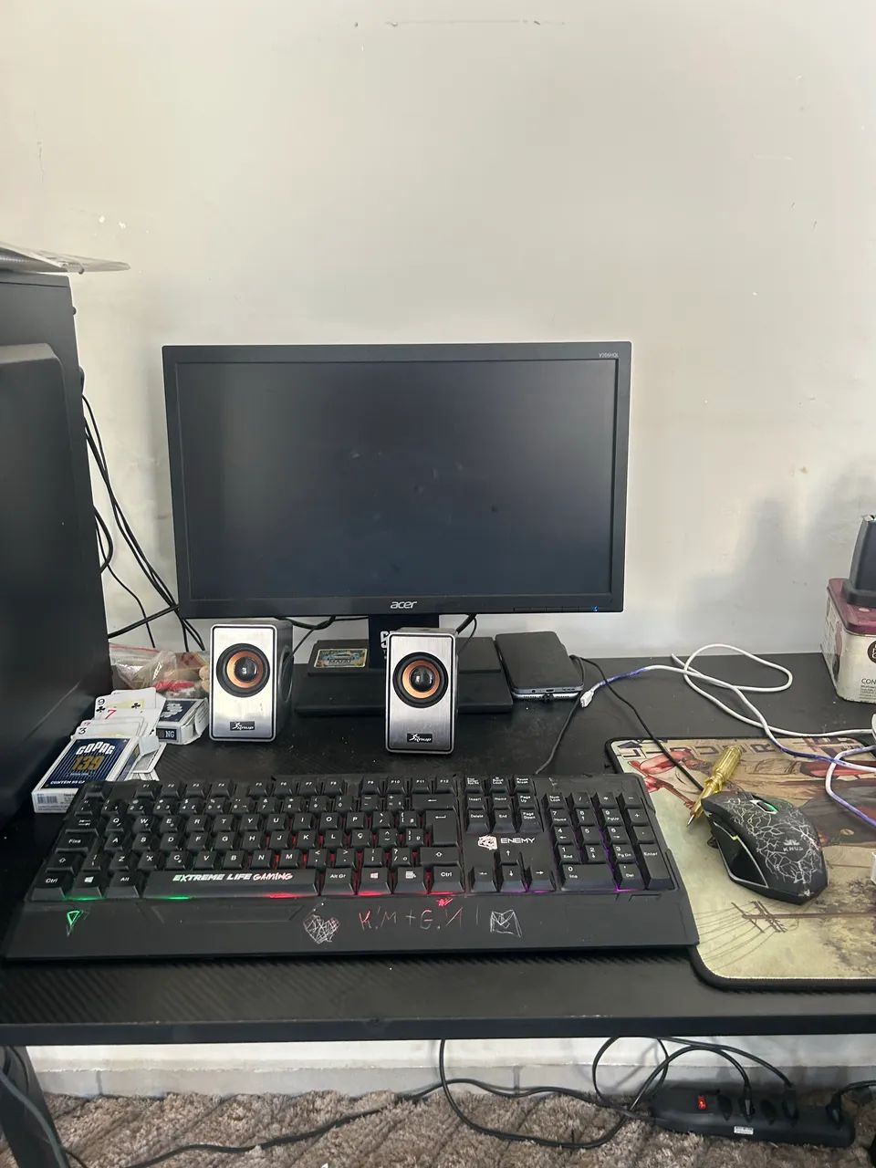 Computador, mesa e cadeira  - Foto 3
