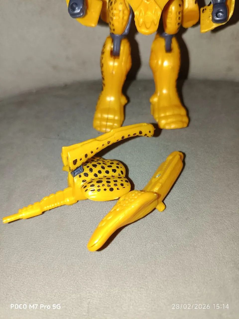 Duas Figuras Beast Wars Transformers: Optimus Primal Transmetal e Cheetor Completos - Foto 4