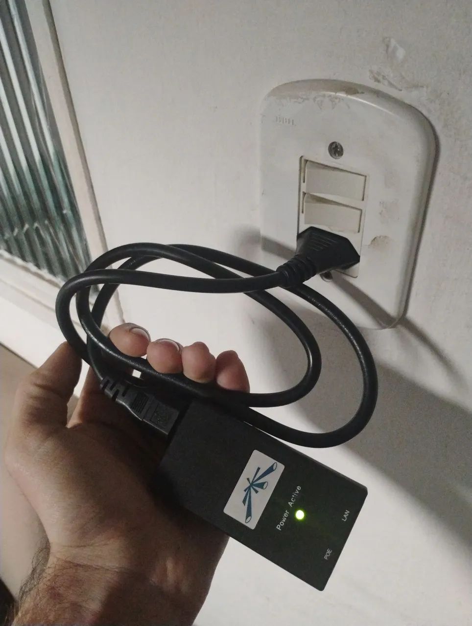 Injetor PoE Fast Ubiquiti 24v 0,5A - Foto 4