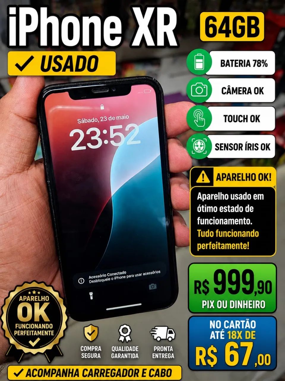 Vendo Iphone XR