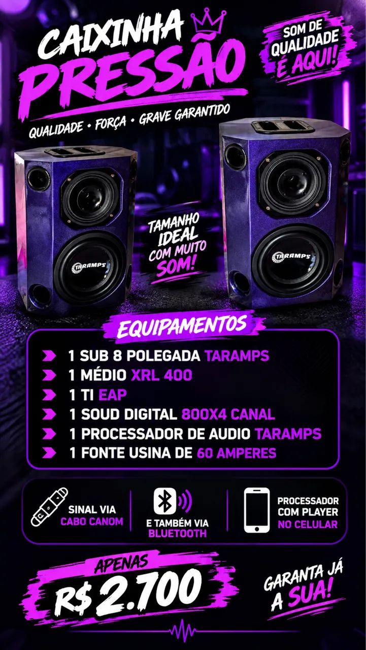 CAIXA BOB PRESSAO
