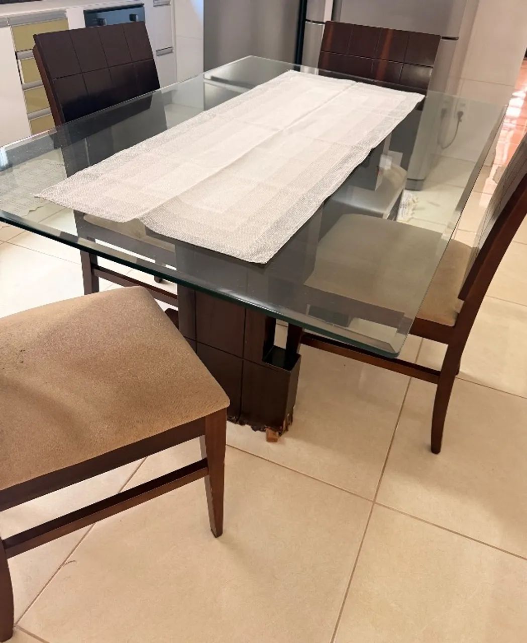 Mesa de jantar quadrada - Foto 3