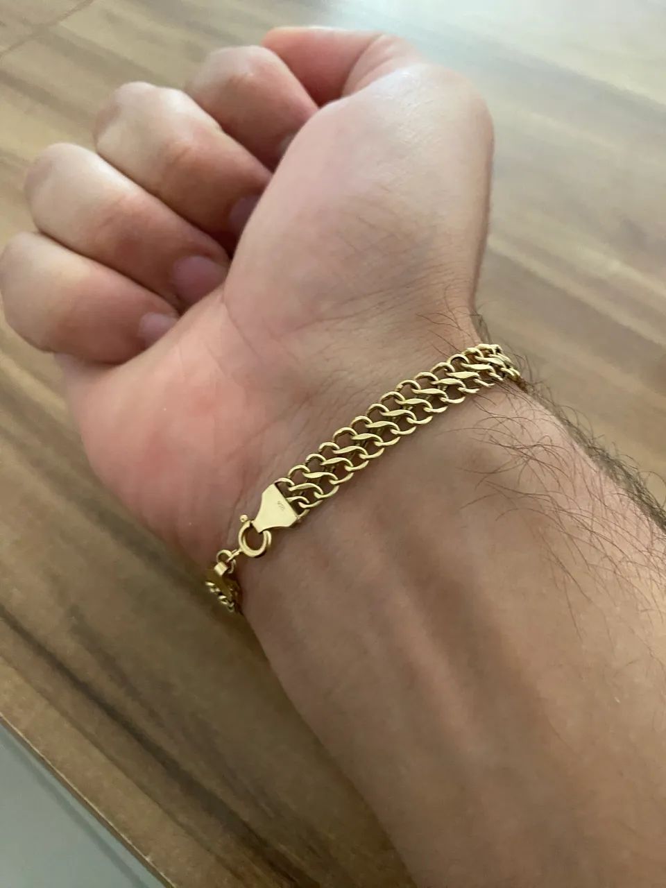 Pulseira lacraia ouro 18k  - Foto 3