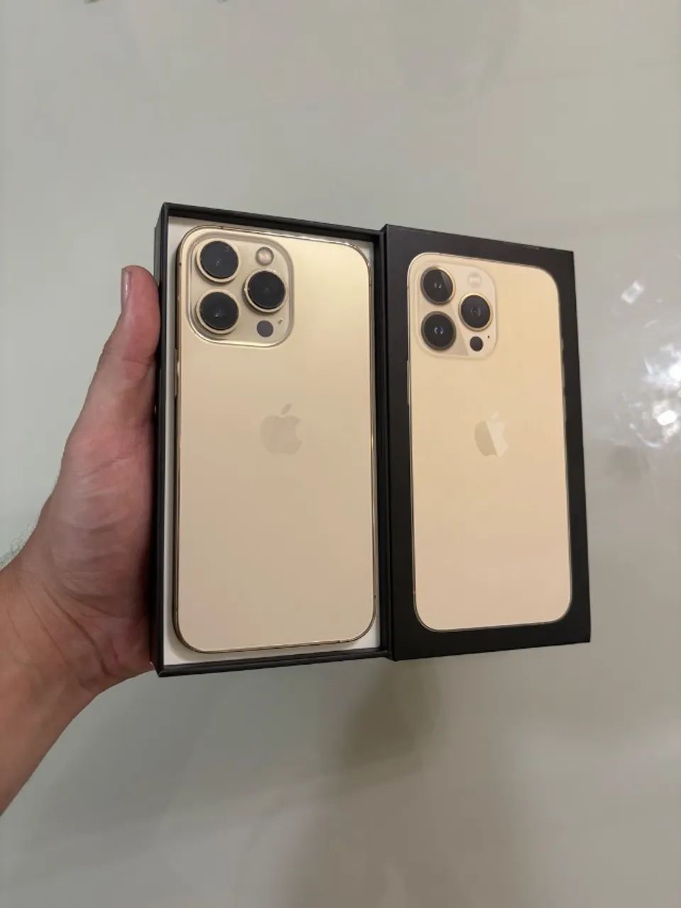 iPhone 13 Pro Gold - 256 GB | Todo Original - Com Caixa