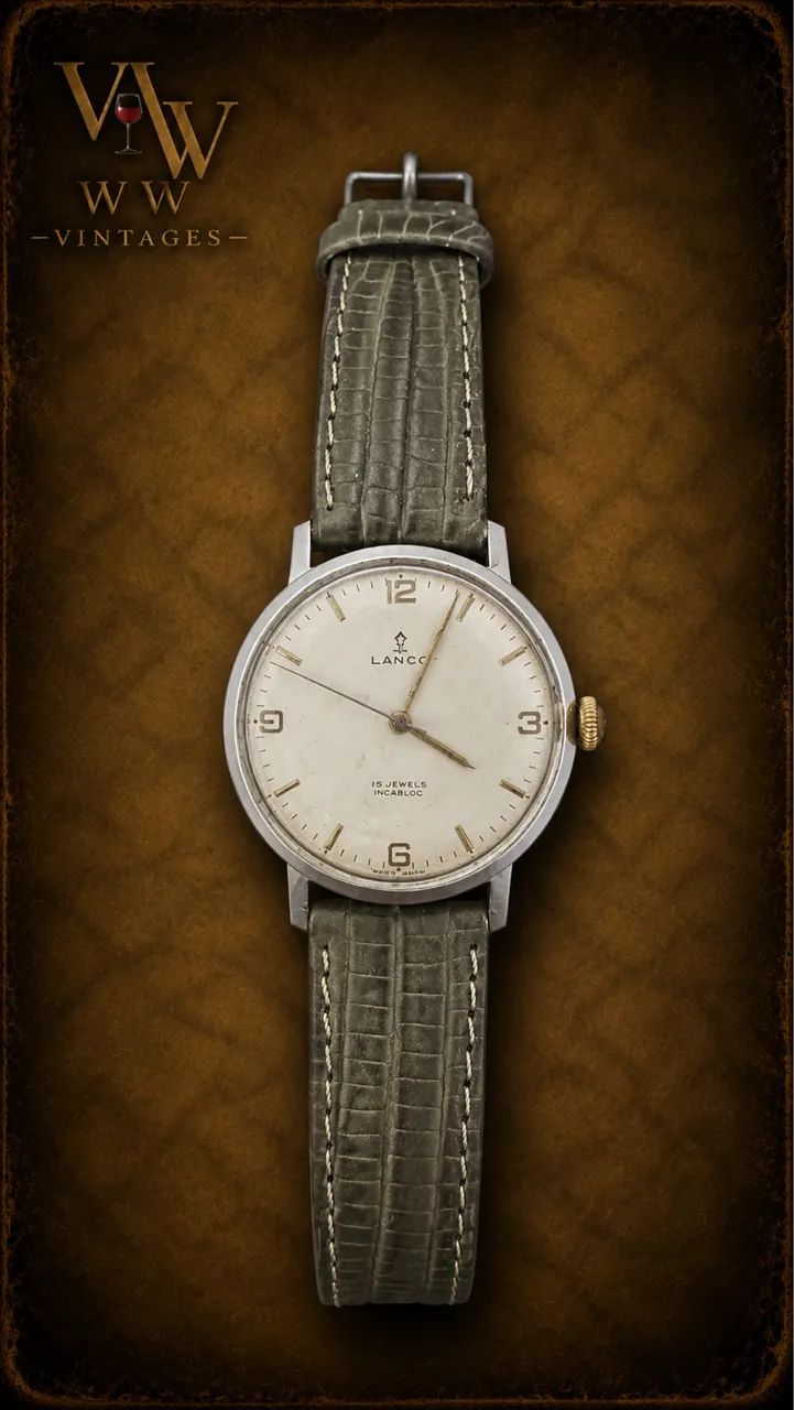 Relógio Vintage Lanco suíço  - Foto 4