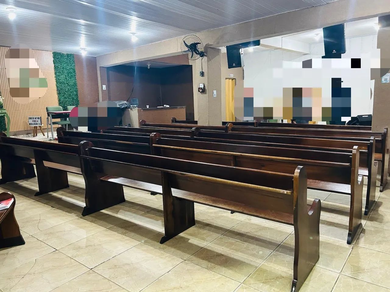Bancos do madeira para igreja  - Foto 2