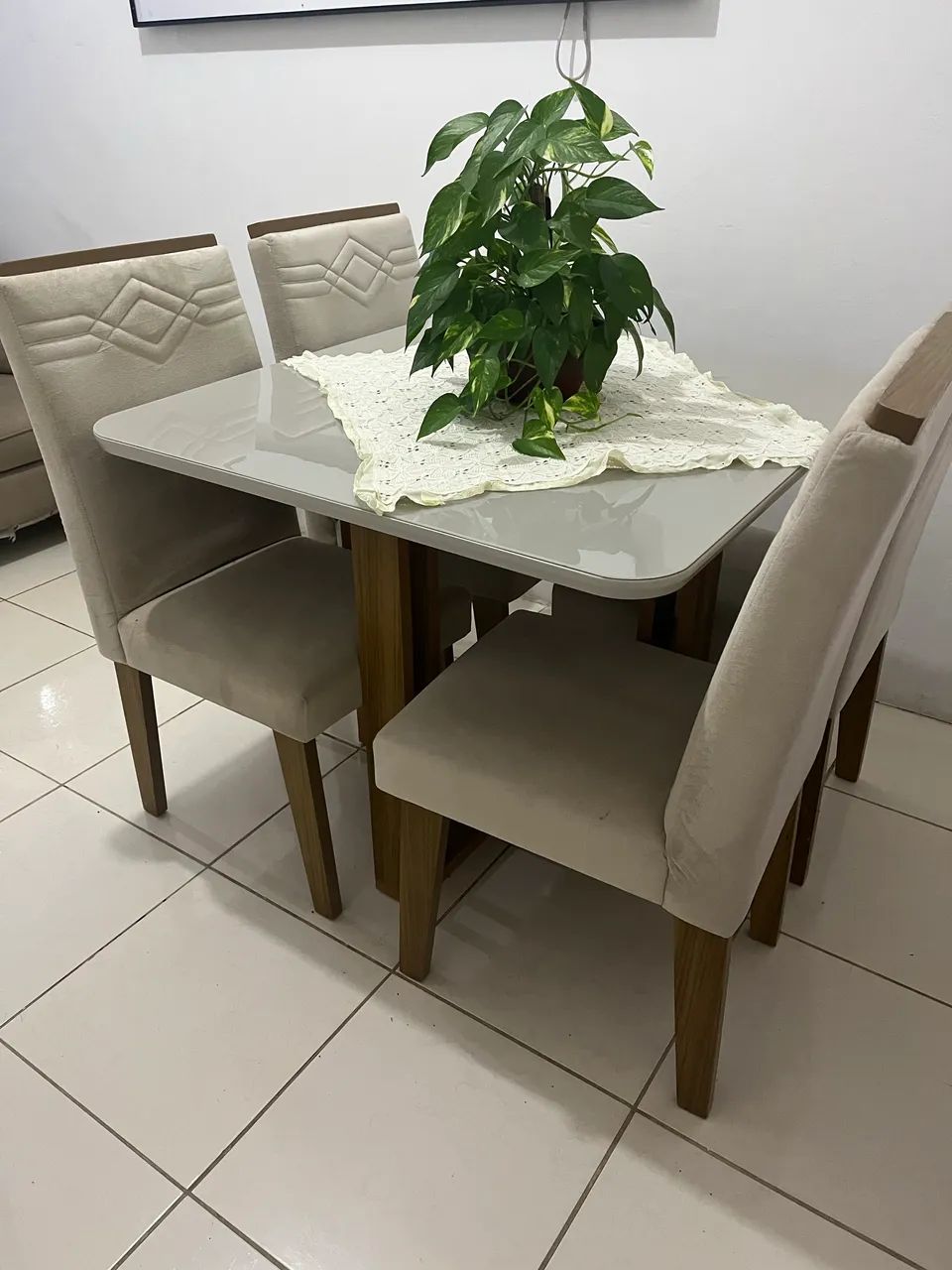 Conjunto de mesa de 4 lugares  - Foto 5