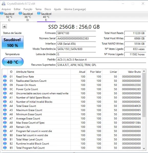 SSD 256GB - Foto 3