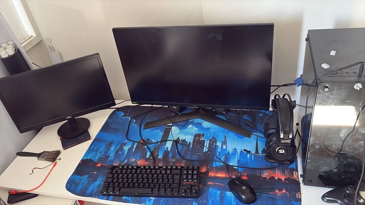 Monitor lg ultagrear 27 polegadas full hd 180hz - Foto 3