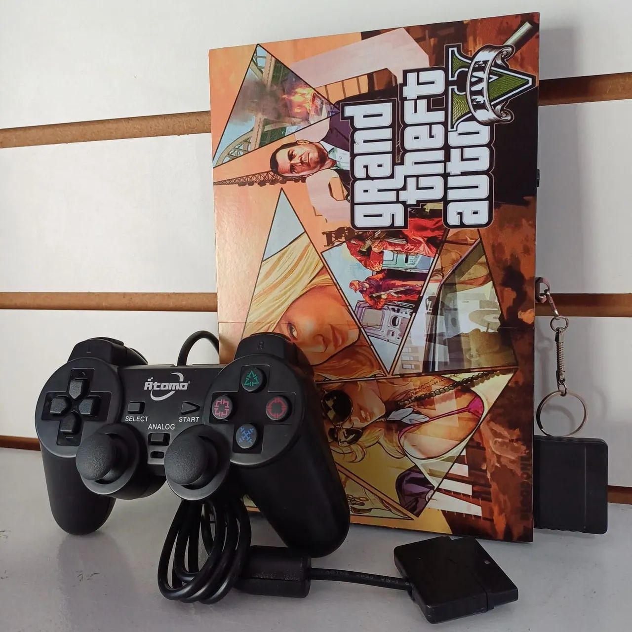 Ps2 seminovo completo com leitor + 30 jogos de brinde - Foto 2