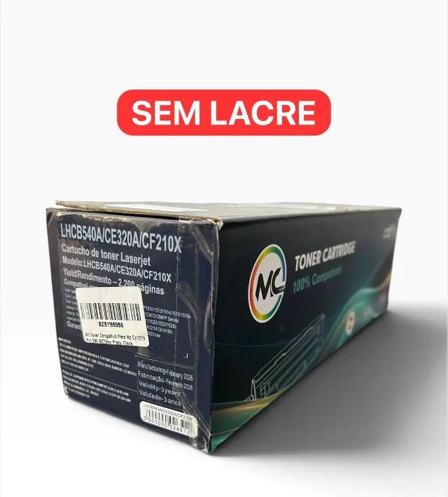 Toner Compatível SEM LACRE Cb540 Cp1215 Preto - Foto 5