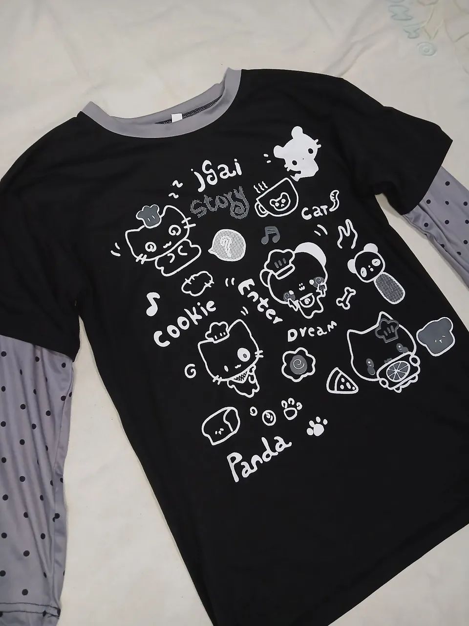 Camiseta com mangas longas alternativa  - Foto 3