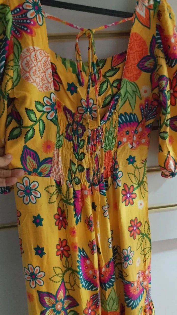 Vestido longo estampado  - Foto 2